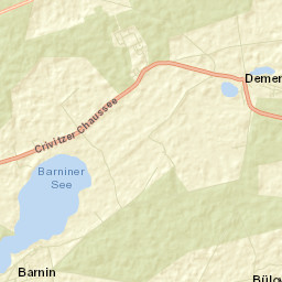 Demen Street Map