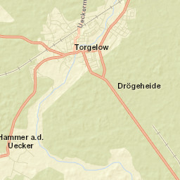 Torgelow Street Map