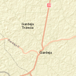 Gardeja Street Map