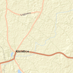 Kisielice Street Map