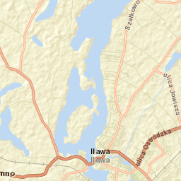 Iława Street Map