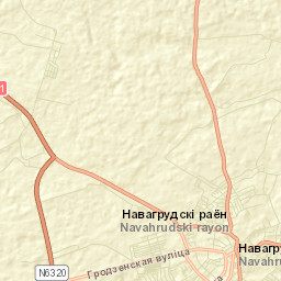 Novogrudok Street Map