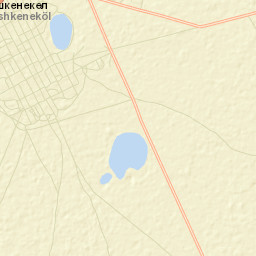 Kzyltu Street Map