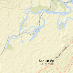 Belyy Yar Street Map