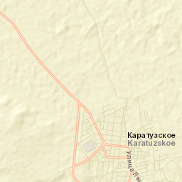 Karatuzskoye Street Map