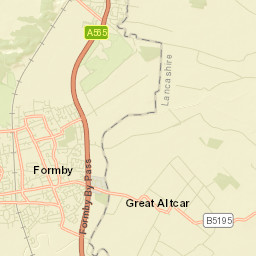 Formby Street Map