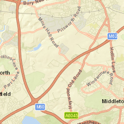 Middleton Street Map