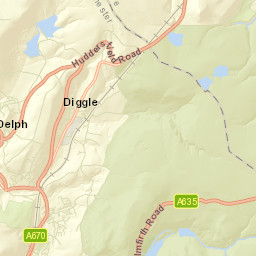 Delph Street Map