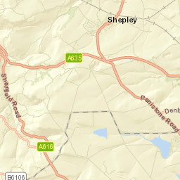 Kirklees Street Map