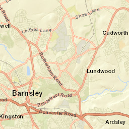 Cudworth Street Map