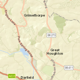 Grimethorpe Street Map
