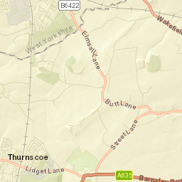 B6422, Doncaster, South Yorkshire DN5 7XJ Street Map