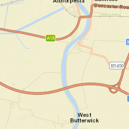 Burringham Street Map