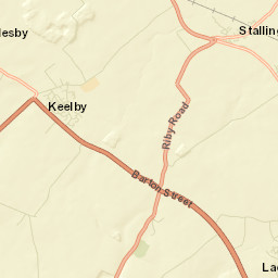 Stallingborough Street Map