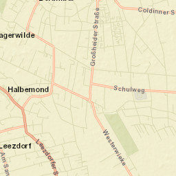 Leezdorf Street Map