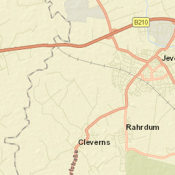 Jever Street Map