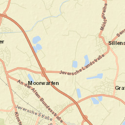 Sillenstede Street Map
