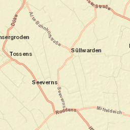 Butjadingen Street Map