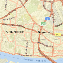 Stellingen Street Map
