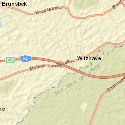 Witzhave Street Map