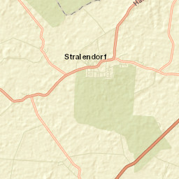 Stralendorf Street Map