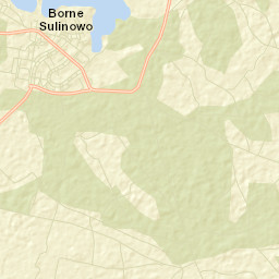 Borne Sulinowo Street Map