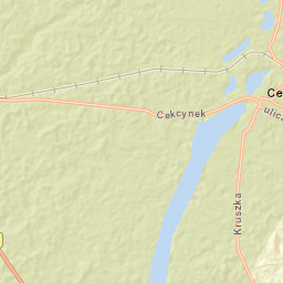 Powiat tucholski Street Map