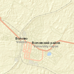Volovo Street Map