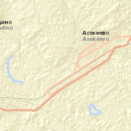 Asekeyevo Street Map