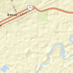 Edson Street Map