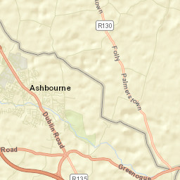 Ashbourne Street Map