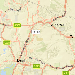 Atherton Street Map