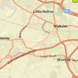 Kearsley Street Map