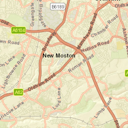 Failsworth Street Map