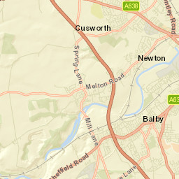 Bentley Street Map