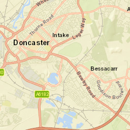 Doncaster Street Map