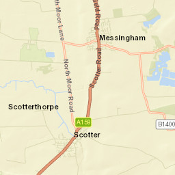 Messingham Street Map