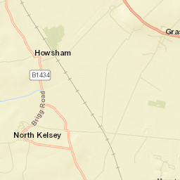 Cemetery Lane, Market Rasen, Lincolnshire Street Map