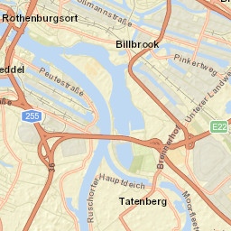 Rothenburgsort Street Map