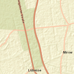 Mirow Street Map