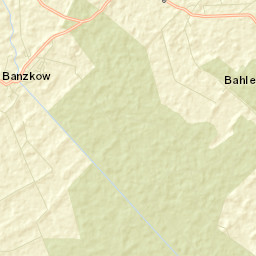 Banzkow Street Map