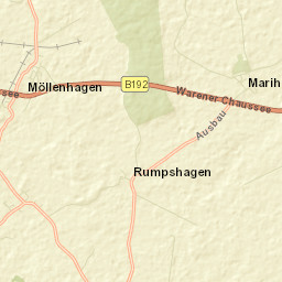 Möllenhagen Street Map