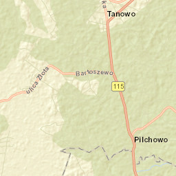 Powiat policki Street Map
