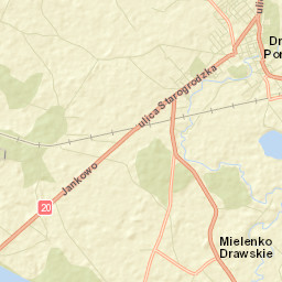 Drawsko Pomorskie Street Map