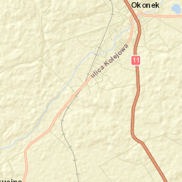 Okonek Street Map