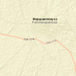 Fershampenuaz Street Map