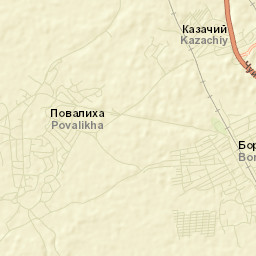 Borovikha Street Map