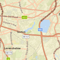 Droylsden Street Map