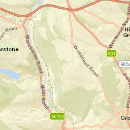 Oughtibridge Street Map