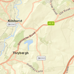 Conisbrough Street Map